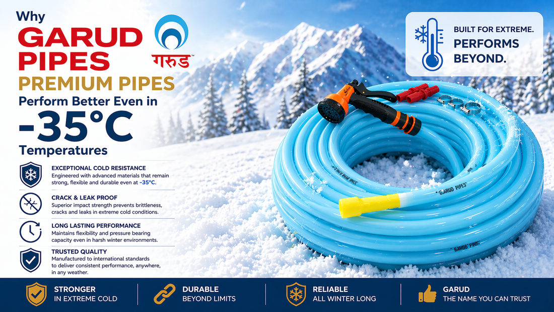 Why Garud Premium Pipes Perform Better Even in -35°C Temperatures
