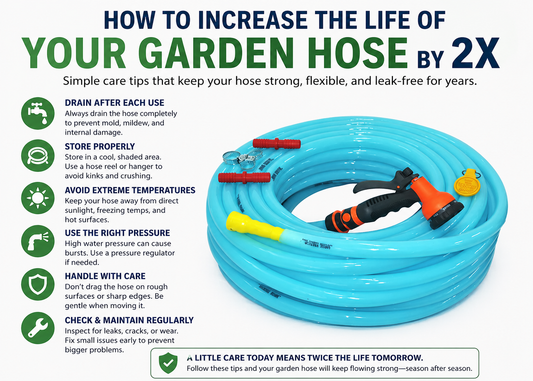 How to Increase the Life of Your Garden Hose by 2X (Simple Tips That Actually Work)