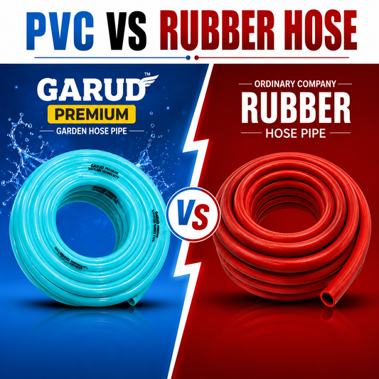 PVC Garden Hose vs Rubber Hose: Which One Should You Choose in 2026?