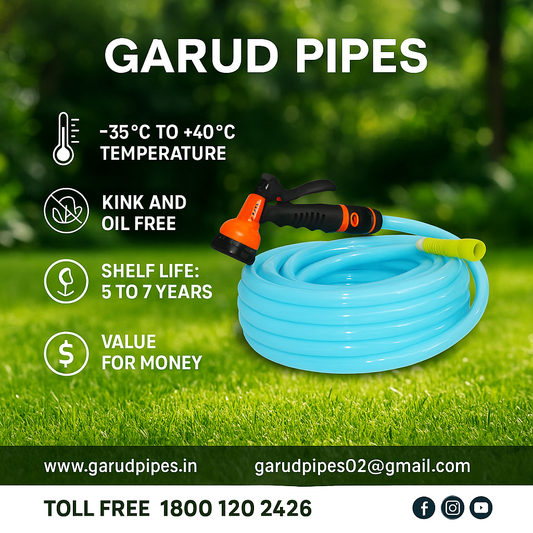 Garud™ Garden Hose Pipe: TESTS THAT CREATES TRUST