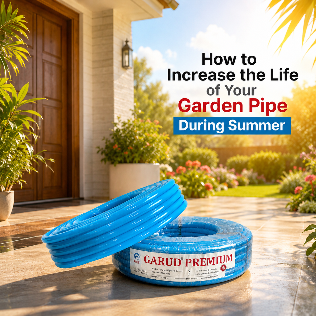 How to Increase the Life of Your Garden Pipe During Summer