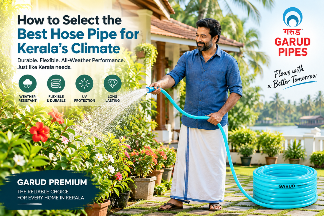 How to Select the Best Hose Pipe for Kerala’s Climate