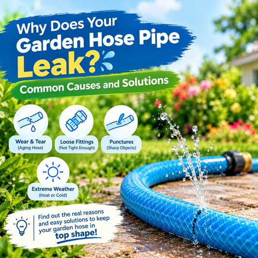 Why Does Your Garden Hose Pipe Leak? Common Causes and Solutions