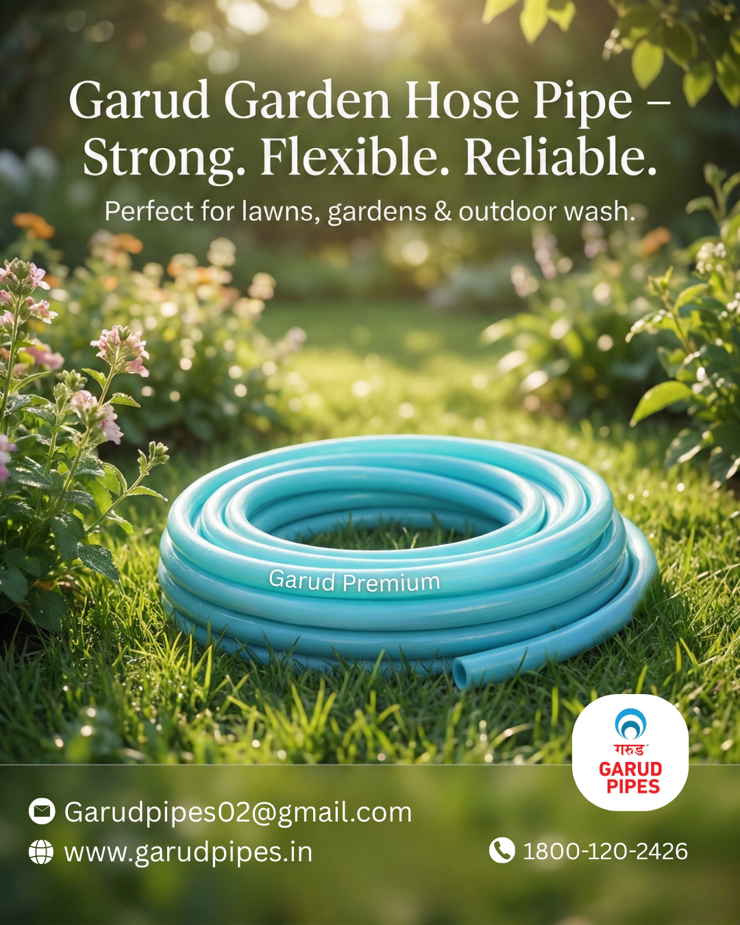 Why Choosing the Right Garden Pipe Matters: A Complete Guide to Garud Garden Hose Pipes