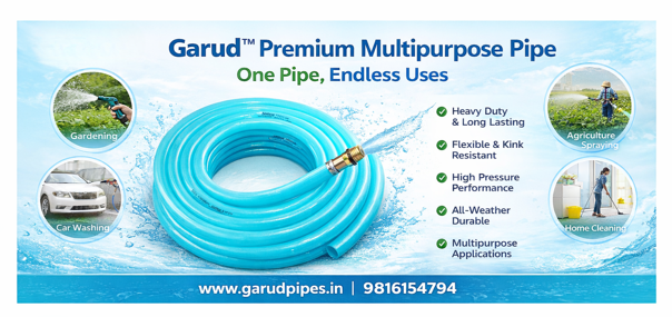 Top 7 Uses of Garud™ Premium Garden Hose Pipe Beyond Gardening