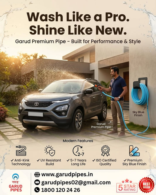 Which Garden Hose Pipe Is Best for Car Washing? A Complete Guide for Every Car Owner
