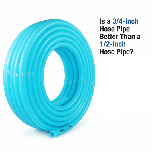 Is a 3/4-Inch Hose Pipe Better Than a 1/2-Inch Hose Pipe? Complete Buying Guide (2026)