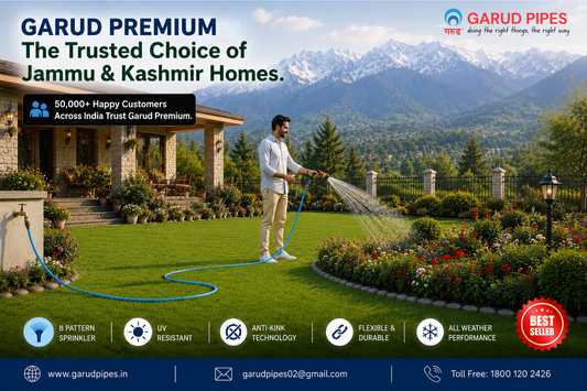 Kashmir Gardening Made Easy with Garud Premium Pipes